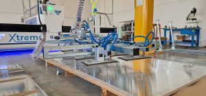 Lavorazione piastre alluminio