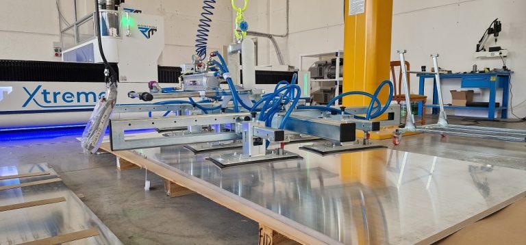 Lavorazione piastre alluminio